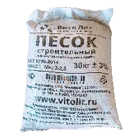 Песок строительный (30 кг)