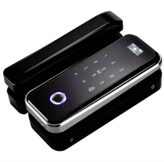 Биометрический замок ZKTeco GL300 для стеклянных дверей