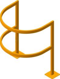 Ограждение для уличных стоек считывателя AR-GO O-ST