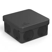 Коробка распределительная 80х80х40 мм, безгалогенная (HF) (60-0210-9005) Коробка распределительная 80х80х40 мм, безгалогенная (HF) (60-0210-9005)