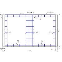 Деревянная опалубка (подушка) для установки индукционных петель
