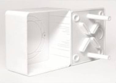 Коробка универсальная белая 85х85х45, IP42 (40-0460) Коробка универсальная белая 85х85х45, IP42 (40-0460)