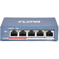 PoE-коммутатор 4-портовый iFlow F-SW-EU205POE-V, L2, неуправляемый