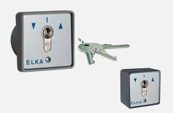 Электромеханическое устройство Elka Key Sw STAZ F для открытия и закрытия шлагбаума