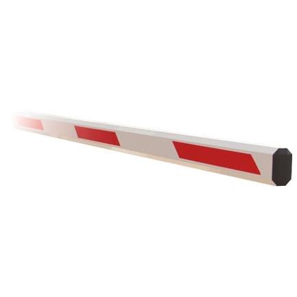 Стрела алюминиевая восьмигранная Bar-4 для шлагбаумов ParkBar