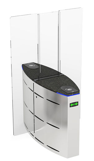 Центральный модуль раздвижного турникета Came Sliding Gate SG90, 900 мм, створки 2000 мм (SG90TC)