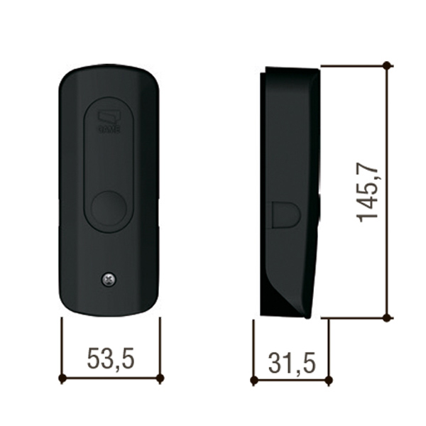 Фотоэлементы беспроводные Came RIOPH8WS для системы RIO v2.0, дальность действия 10 м (806SS-0010)