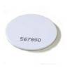 Бесконтактная метка Mifare 1K, диск белый D25, ПВХ пластик Бесконтактная метка Mifare 1K, диск белый D25, ПВХ пластик