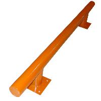 Колесоотбойник для защиты колонн КО-76.9.000 СБ (1500х300 мм), оранжевый