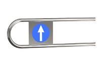 Дуга на калитку Ростов-Дон К11 Ø25 L=700 мм (правая)