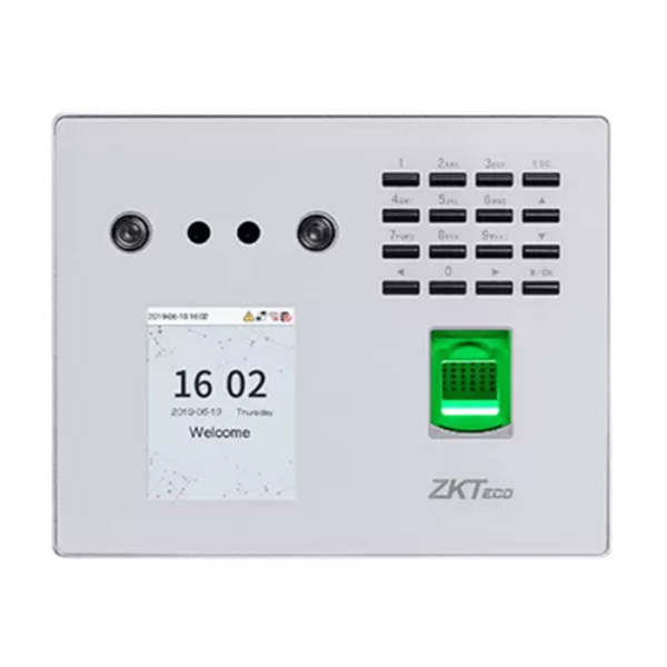 Биометрический терминал учета рабочего времени ZKTeco MB560-VL [ID] Wi-Fi с распознаванием лиц и отпечатков пальца