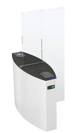 Боковой модуль раздвижного турникета Came Sliding Gate SG90, 900 мм, створка 2000 мм (SG90TS)