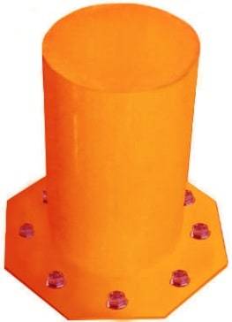 Ограничитель проезда анкерный Ирбис (219х750 мм) усиленный Ограничитель проезда анкерный Ирбис (219х750 мм) усиленный