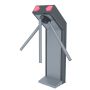 Турникет-трипод Rusgate T3-NO-SF v.1.1 с памятью на 4000 событий (с планками Антипаника)