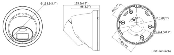 IP-видеокамера 2Мп ColorVu HikVision DS-2CD2327G2-LU(C) (4 мм) с LED-подсветкой 30 м