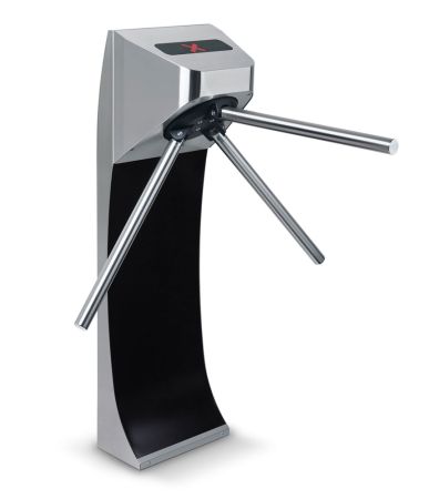 Турникет-трипод моторизованный PERCo TTR-10АB из нержавеющей стали, с автоматическими планками Антипаника Турникет-трипод моторизованный PERCo TTR-10АB из нержавеющей стали, с автоматическими планками Антипаника