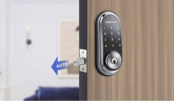 Электронный замок Samsung SHP-DS510 врезной, без ручки