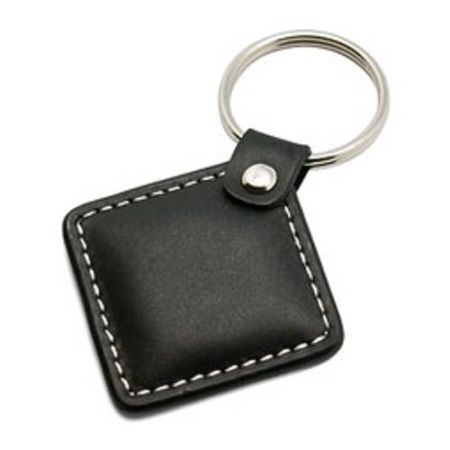 Брелок с кольцом Em-Marine IL-07EK в кожаном корпусе, с кольцом