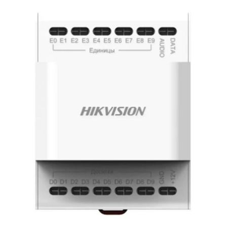 Блок аудио согласования HikVision DS-KAD20 для 2-х проводной трубки