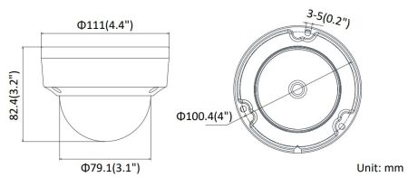 Антивандальная IP-камера 2Мп Hikvision DS-2CD2123G0E-I(B) (2.8 мм)