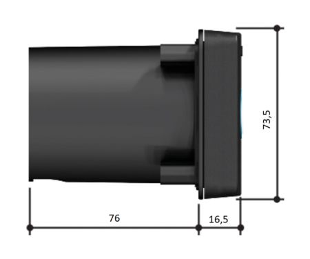 Считыватель Came SELR2NDG стандарта Em-Marin (с протоколом Manchester), встраиваемый (806SL-0120)