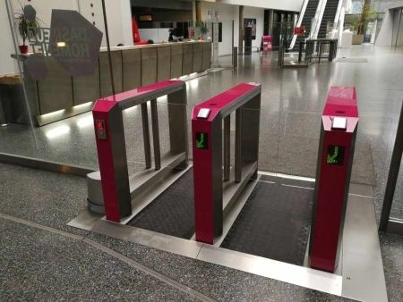 Боковой модуль распашного турникета Gotschlich Axioma DF VIP 1025H (650 мм) (6AXA1EC-S/M)