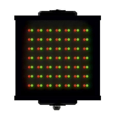 Светофор светодиодный односекционный Инфопаркинг ИС-2/24/Зеленый+Красный