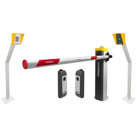 Автоматический шлагбаум Carddex RBS-L Оптимум RFID со стойками въезда/выезда