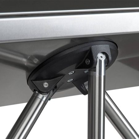 Турникет-трипод тумбовый PERCo-TTD-08A из нержавеющей стали (с автоматическими планками Антипаника)