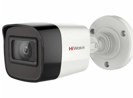 Уличная HD-TVI видеокамера HiWatch DS-T200A (3.6 мм) с EXIR-подсветкой до 30м и микрофоном Уличная HD-TVI видеокамера HiWatch DS-T200A (3.6 мм) с EXIR-подсветкой до 30м и микрофоном