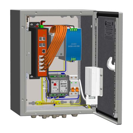 Всепогодный узел коммутации Тахион ВУК-28У-PoE+ У11 У81