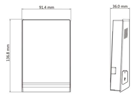 Автономный терминал доступа HikVision DS-K1T105AM со считывателем Mifare
