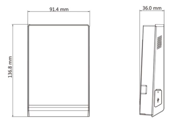 Автономный терминал доступа HikVision DS-K1T105AM со считывателем Mifare
