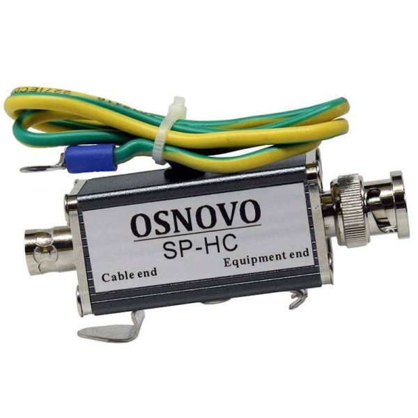 Устройство грозозащиты цепей видео Osnovo SP-HC, одноканальное для коаксиального кабеля