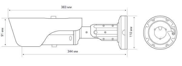 Тепловизионная IP-камера Evidence Apix - Thermal / CIF 15