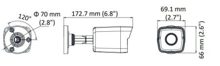 Уличная IP-камера 2Мп HiWatch DS-I250 (4 мм)