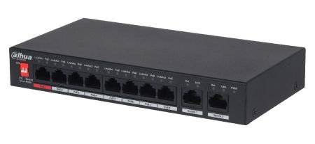 POE коммутатор 10-портовый Dahua DH-PFS3010-8ET-96