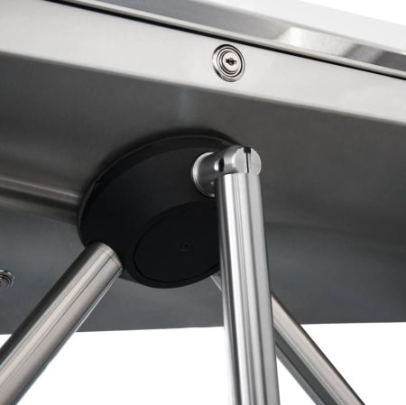 Турникет-трипод тумбовый PERCo-TB01.1 из нержавеющей стали (с планками)