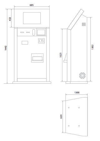 Автоматическая касса уличного исполнения ParkCity PC-AutoCash