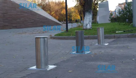 Противотаранный боллард Silar ДПС 20.50.10Г с внешней гидростанцией