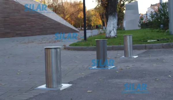 Противотаранный боллард Silar ДПС 20.50.10Г с внешней гидростанцией