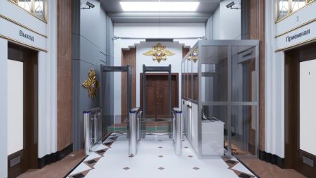 Арочный металлодетектор Блокпост РС Vx 900 (9/6/3), серии Матрёшка, IP65