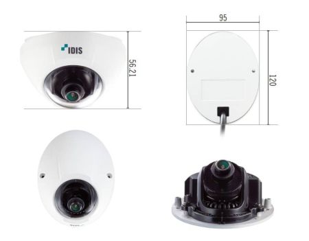 Купольная IP-камера IDIS DC-F1211A