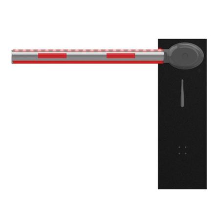 Шлагбаум автоматический Hikvision DS-TMG300-DL/A (4 м) с прямой стрелой с подсветкой