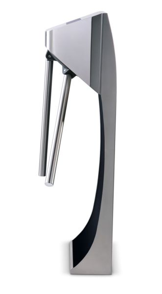 Турникет-трипод моторизованный PERCo TTR-10АB из нержавеющей стали, с автоматическими планками Антипаника