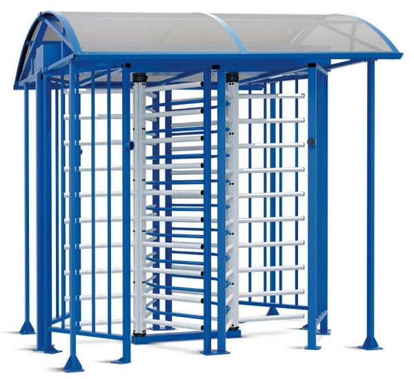 Турникет полноростовой двухпроходной PERCo-RTD-20.2 уличный с электромеханическим приводом Турникет полноростовой двухпроходной PERCo-RTD-20.2 уличный с электромеханическим приводом