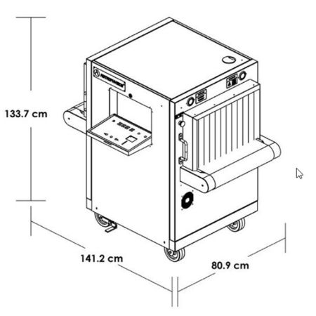 Рентгенотелевизионный интроскоп Astrophysics XIS-6040NM