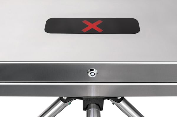 Турникет-трипод тумбовый PERCo-TTD-12AB, с крышкой C-10Р.2 (с планками Антипаника)