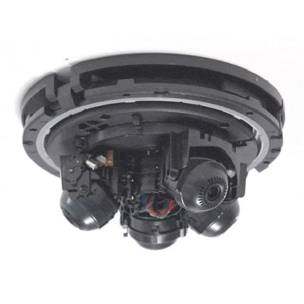 Мультисенсорная панорамная IP-видеокамера 4х 5Мп Wisenet PNM-9085RQZ1 (4.13-9.4 мм)