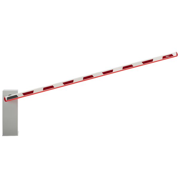 Шлагбаум автоматический PERCo GS14 с прямоугольной стрелой 4.3 м и встроенной системой обогрева